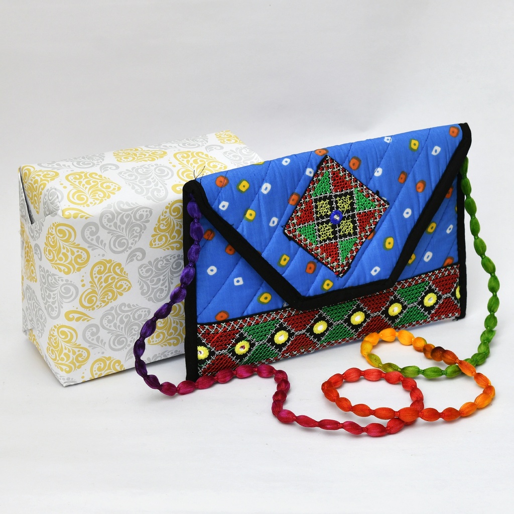 Cotton Rajasthani Print Sling Bag