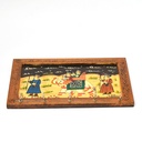 Wooden 5 Hooks Key Holder