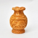 Wooden Decorative Vases (Set of 2)