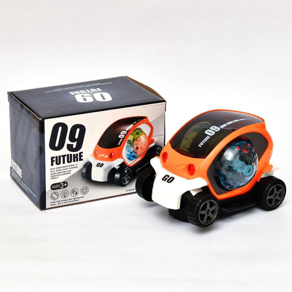 Big7 Stores Plastic Mini Car with Disco Ball
