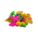 Big7 Stores S33 Puzzle Blocks Set (18cm*17cm*6cm, Multicolor)