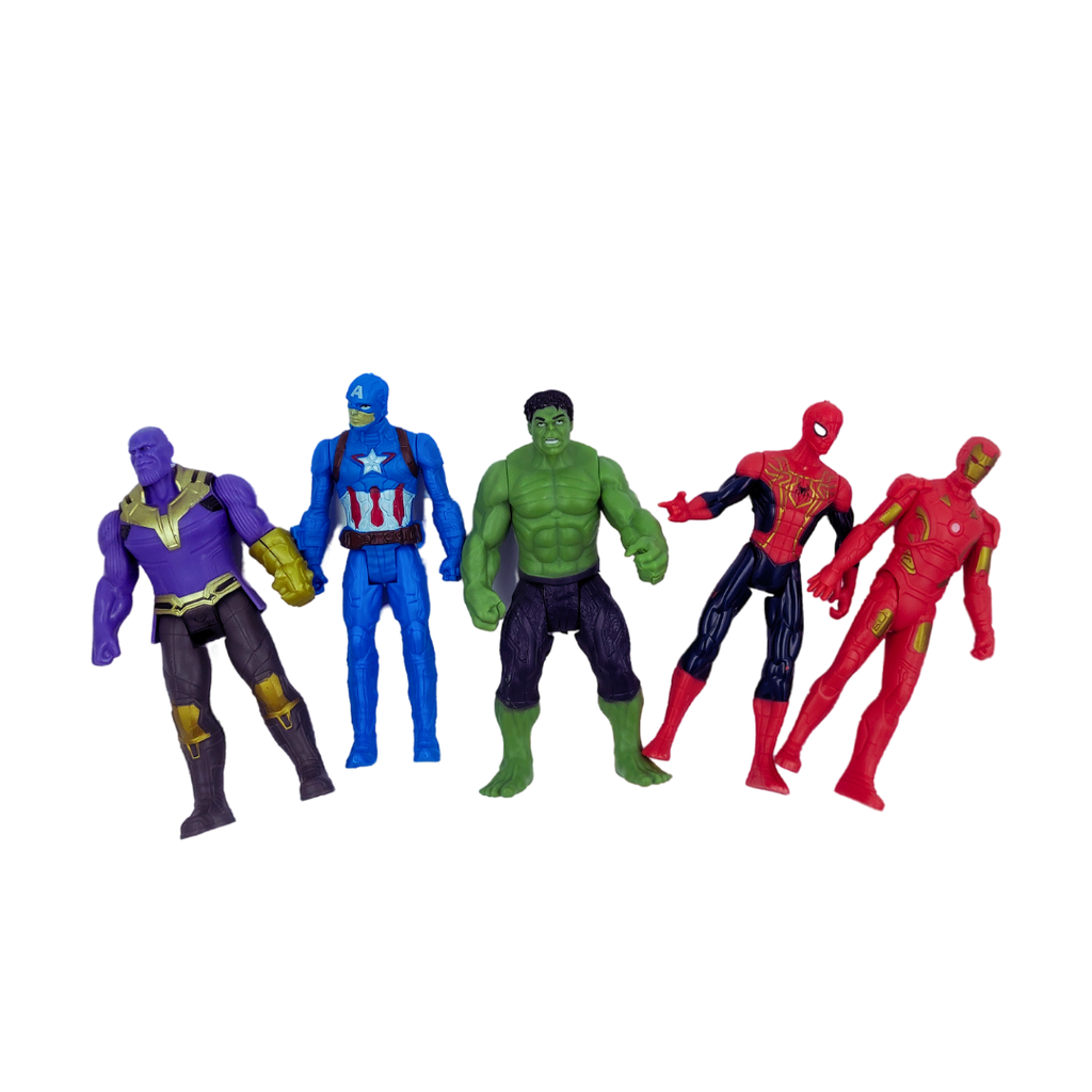 Big7 Stores K99 Plastic Avenger Superheroes (Set 0f 5)