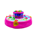 Big7 Stores K66 Plastic Magnetic Fish Catching Toy Game with Light and Music