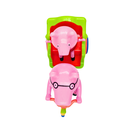 Peppa Pig Rickshaw Playset, Includes 2 Figures, Preschool Toy for Girls & Boys 3 Years and Up | Birthday Gift Toys for Kids