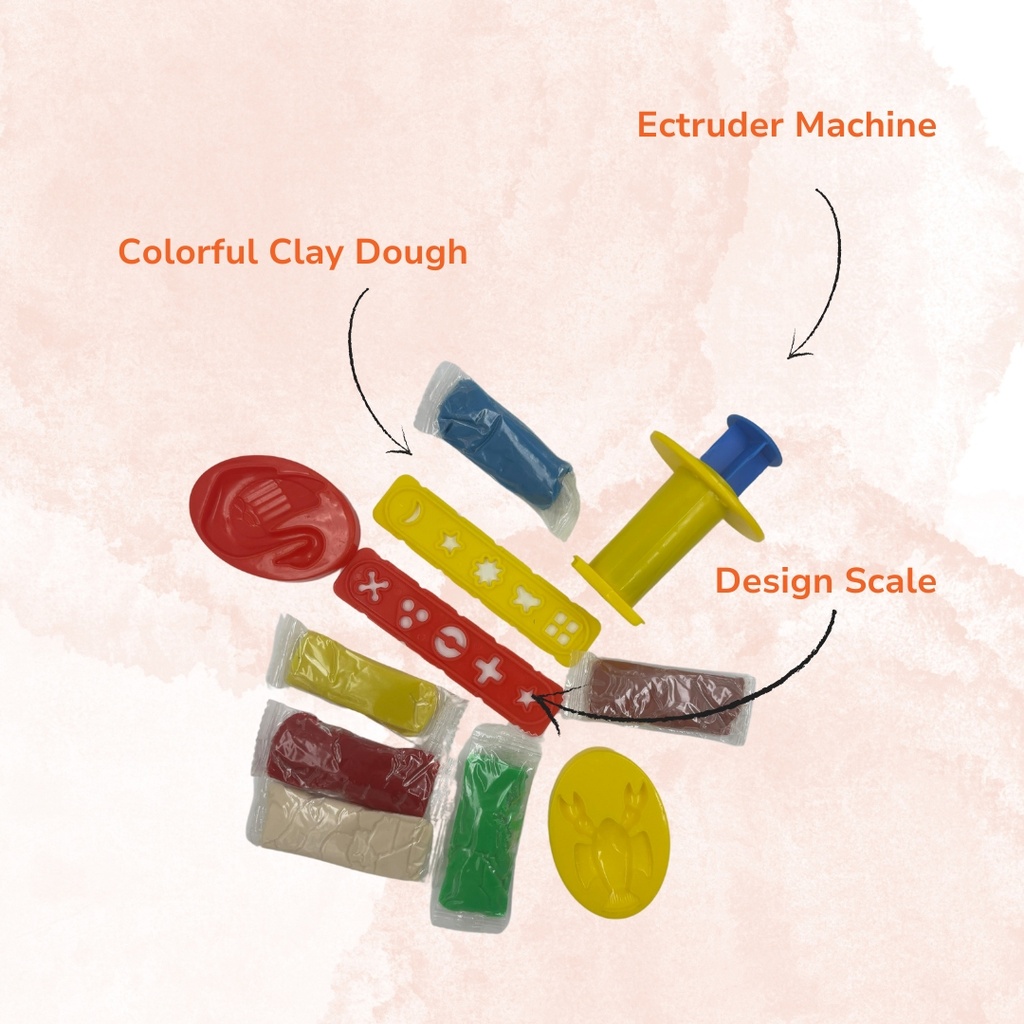 Natural Clay Dough for Kids | Taste-Safe | Vibrant |