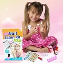 Mini Nail Salon Kit for Kids 8+ Years