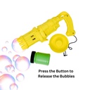 Big7 Stores Plastic Bubble Gatling Gun