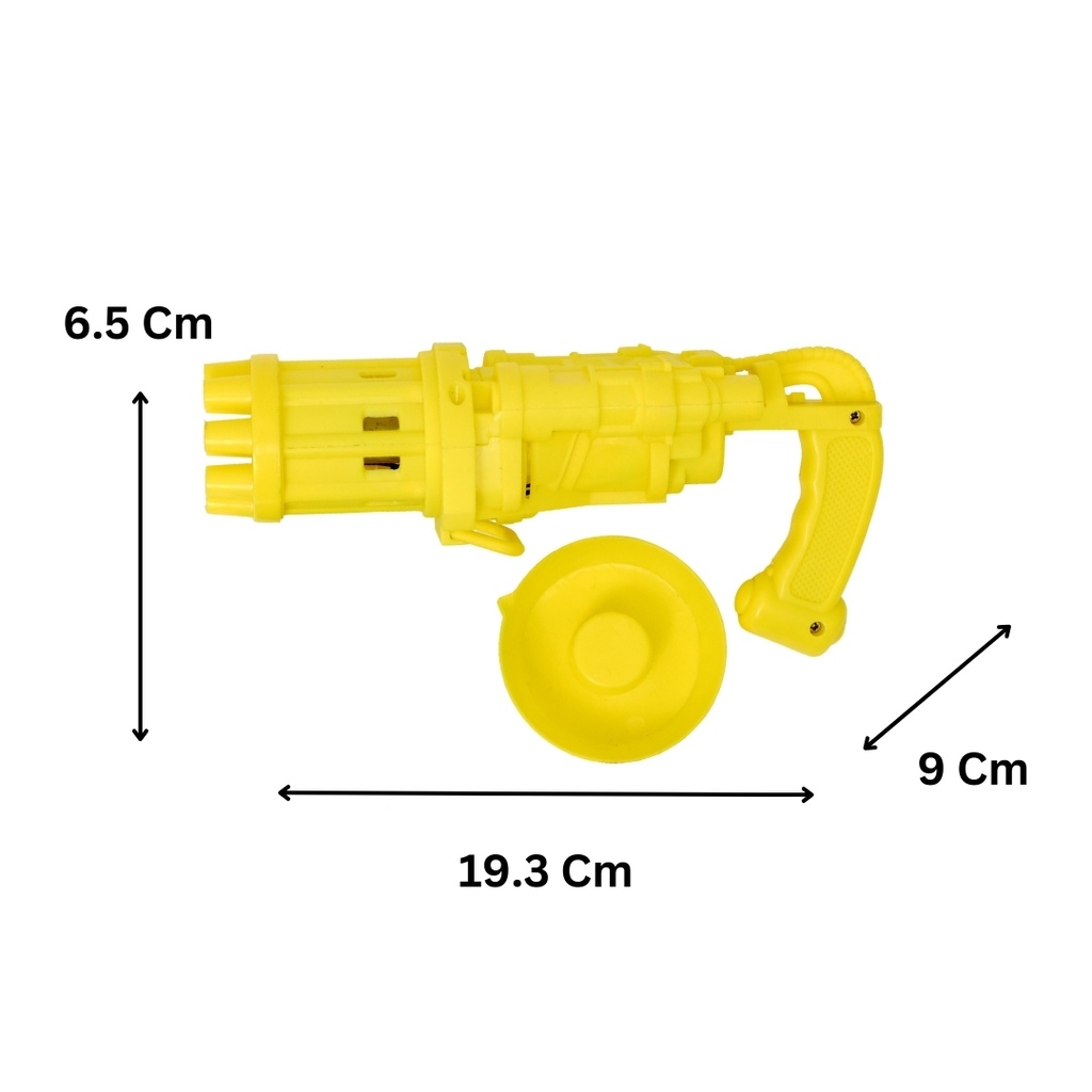 Big7 Stores Plastic Bubble Gatling Gun