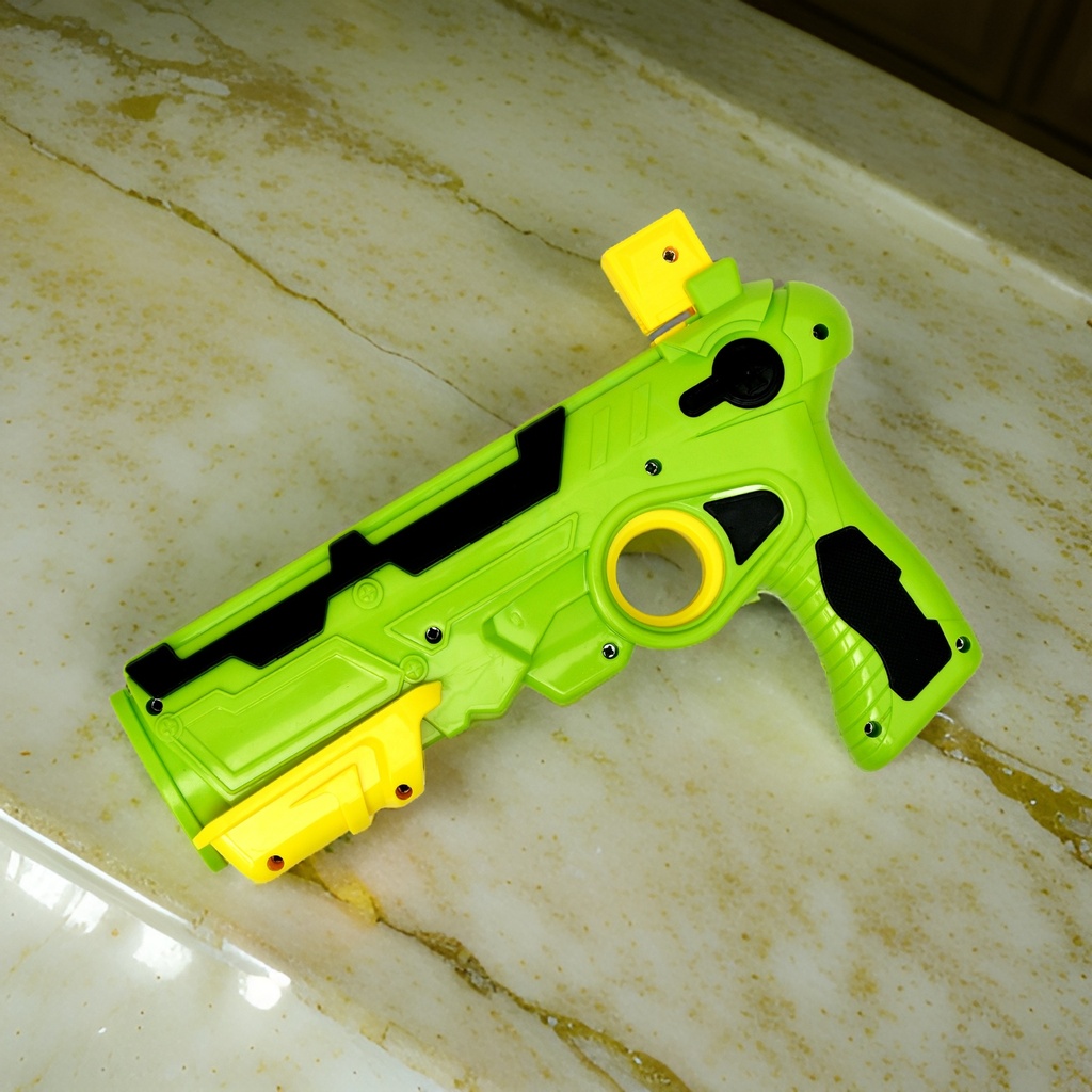 Airplane Launcher Shooting Plastic Air Battle Gun Toy with Foam Glider Unbreakable Planes 