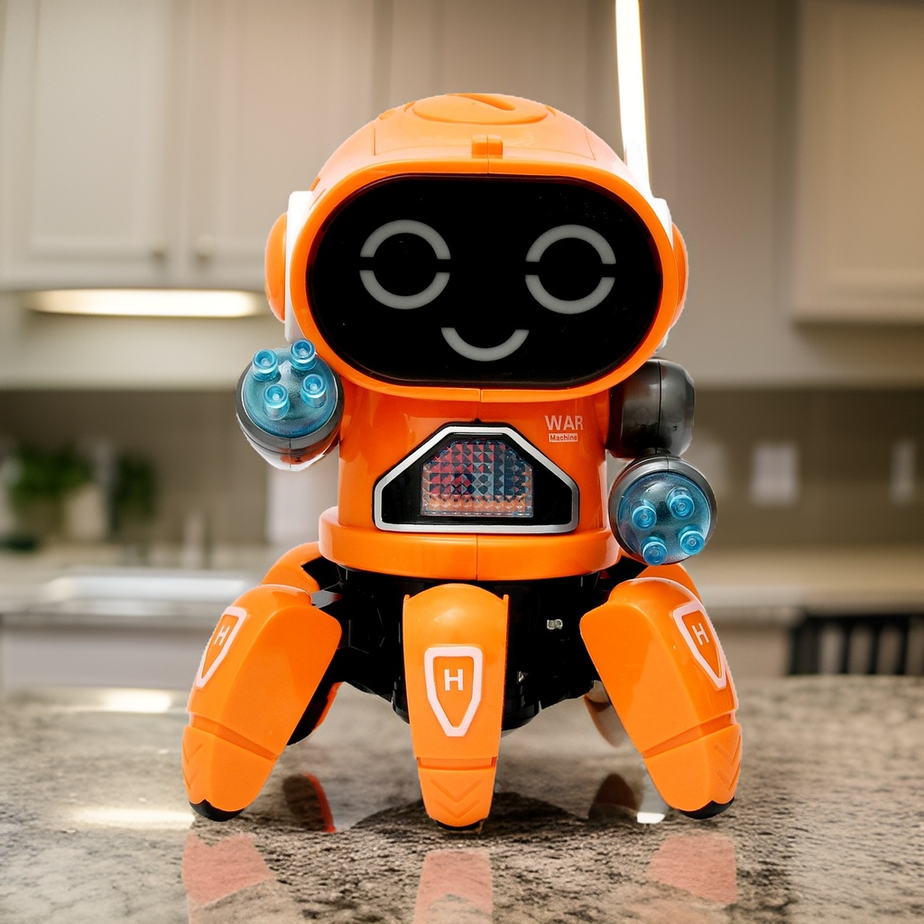 Bot Robot Colorful Lights and Music All Direction Movement Dancing Robot Toys for Boys and Girls