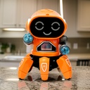 Bot Robot Colorful Lights and Music All Direction Movement Dancing Robot Toys for Boys and Girls