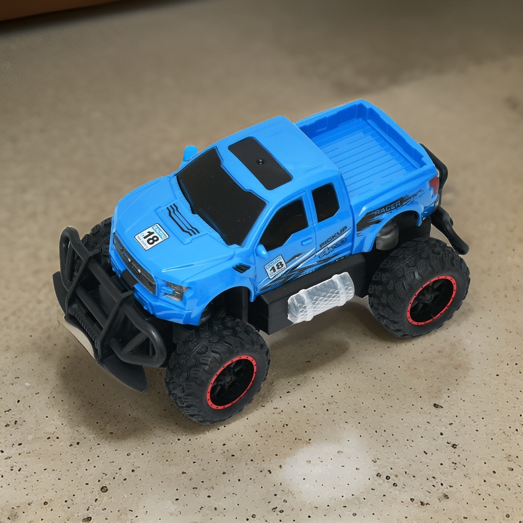 Remote Control Monster Truck with 2 Speeds and 4 Headlight Modes with Remote Controller