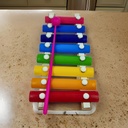Xylophone with 8 Tones, Musical Toy for Kids with Child Safe Mallets