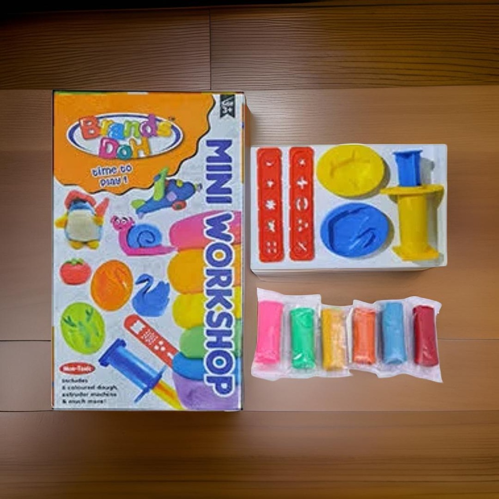 Natural Clay Dough for Kids | Taste-Safe | Vibrant |