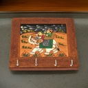 Big7 Stores Wooden Key Holder with 4 Hooks