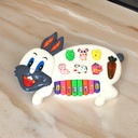 Rabbit Piano Toy with 15 Keys and 3 Modes | Melodious Sounds | Musical Toy