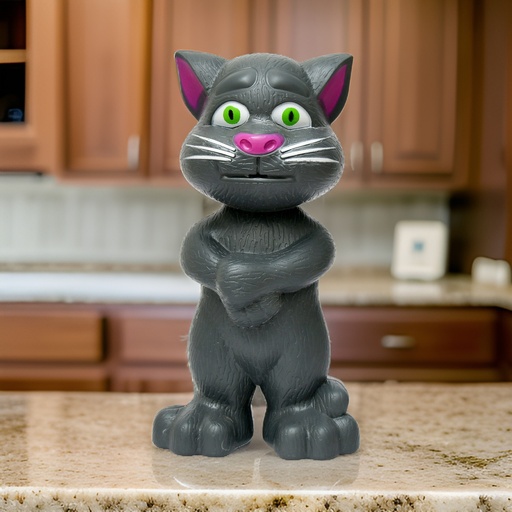 Voice Repeating Talking Tom Intelligent Electronic Pet Voice Recording Cat Speaking Toy for Kids 