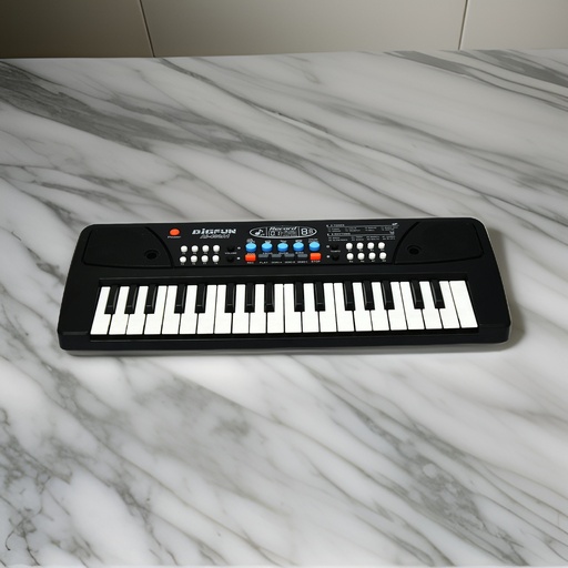 [Piano 090] Piano with Mic 37 Keys 8 Rhythms 8 Tones 6 Demos Portable Electronic Keyboard Toy Beginners