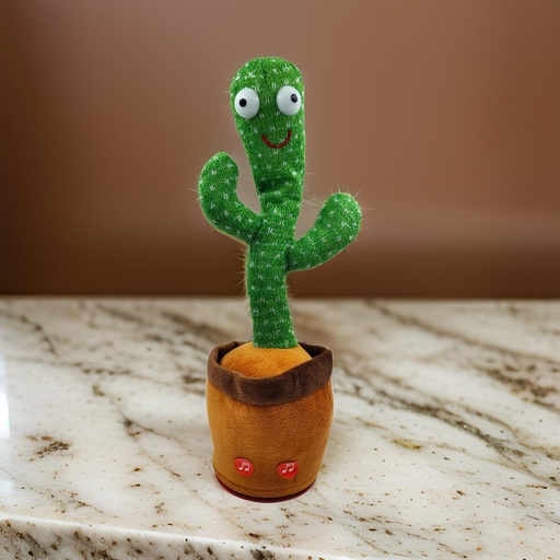 [Cactus Toy 909] Talking Cactus Baby Toys for Kids Dancing Cactus Toys Can Sing Wriggle & Singing Recording Repeat