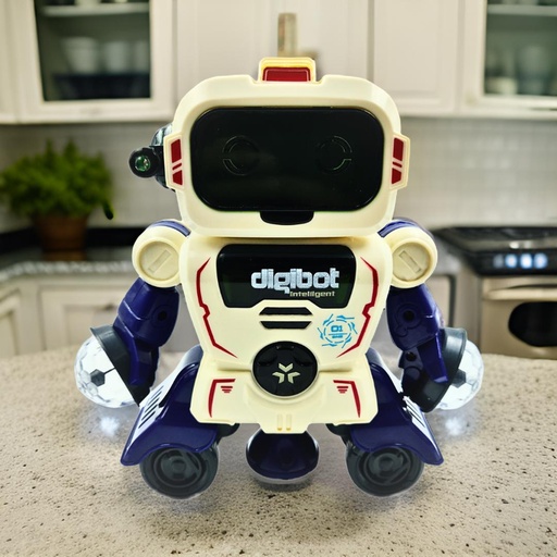 [Smart Robot 055] Dancing Robot's with 3D Lights and Music | 360 Direction Movement