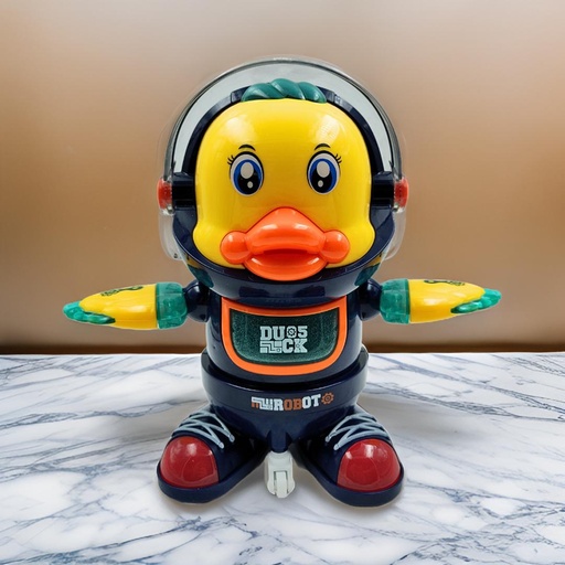 Musical Dancing Plastic Space Duck Toy for Kids