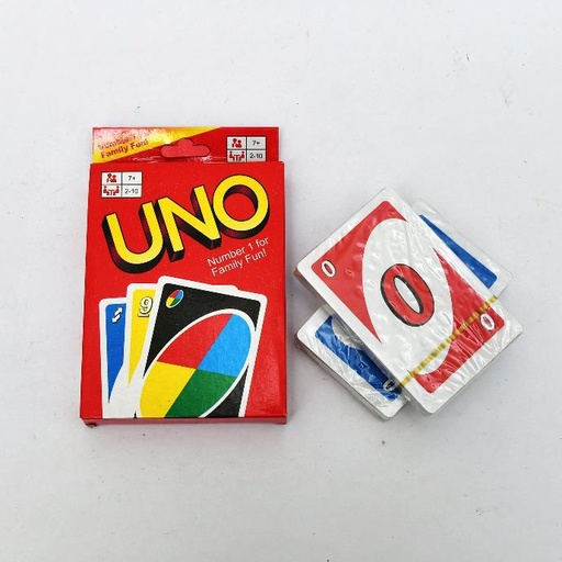 [Card 093] Big7 Stores Paper UNO Card Game